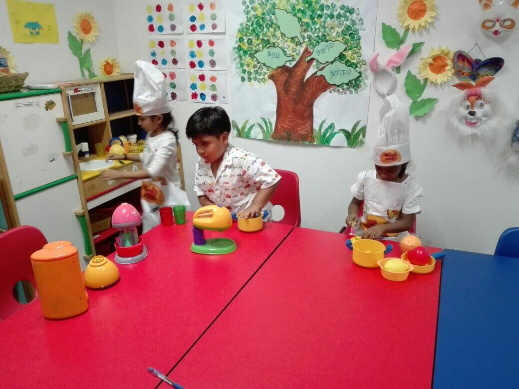 Nursery and Kindergarten Tamil class